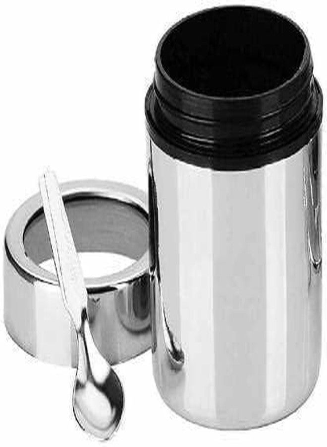 STEEPLE 7 IN 1 Spice Box Stainless Steel with See Through Lid | Masala Dabba Steel Masala Box For Kitchen Steel | Masala Dani For Kitchen See Through Lid (Size 12) Silver - Image 4